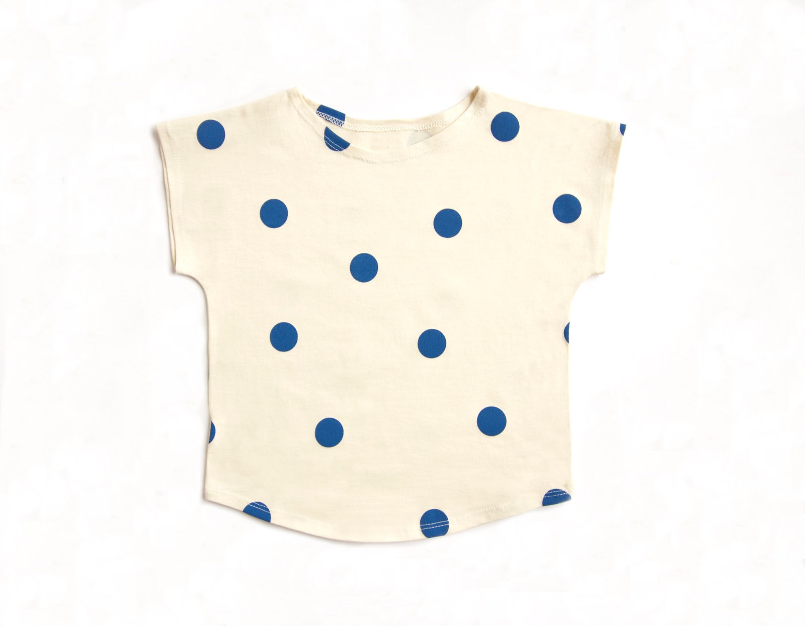 Image of Organic cotton Top blue spots